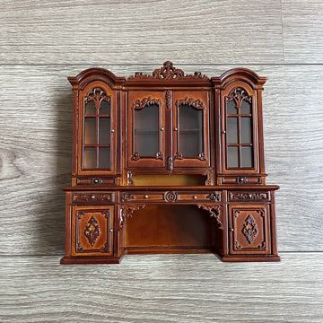 Muebles de casa de muñecas en miniatura, armario de mesa, armario para Blythe OB11 (1:12) 