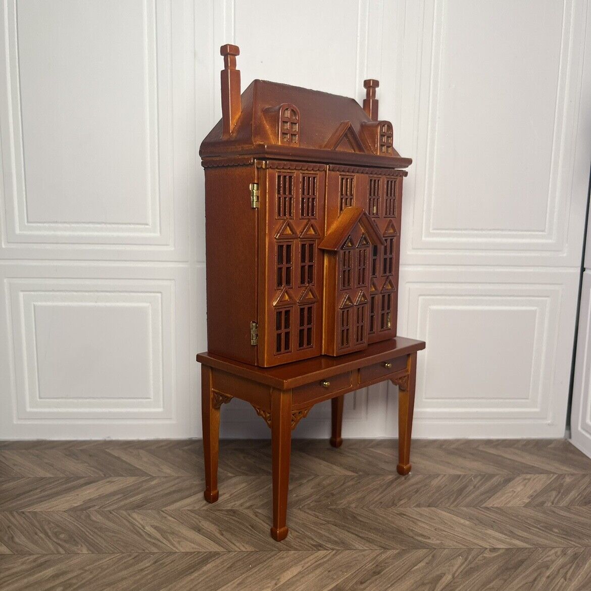 Casa de muñecas en miniatura, muebles para OB11, modelo de exhibición, muebles BJD hechos a mano