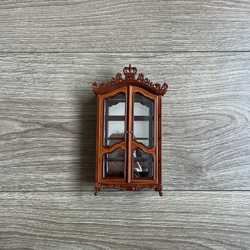 Accesorios para casa de bebé, minimuebles, modelo 1/12, OB11, vitrina de coronas, Blythe