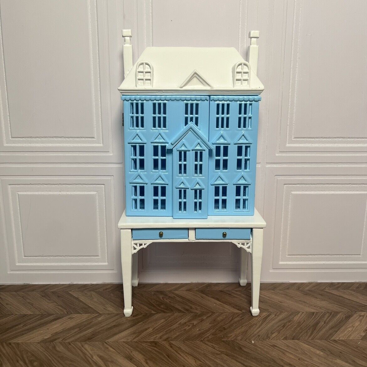 Casa de muñecas en miniatura, muebles para OB11, modelo de exhibición, muebles BJD hechos a mano