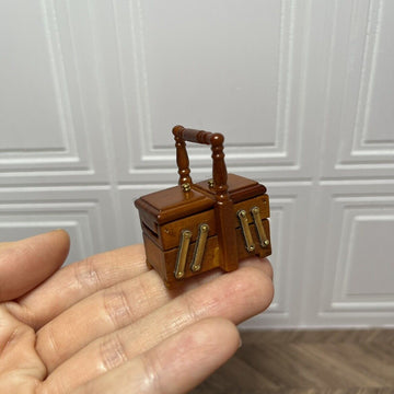 1:12 Miniature Furniture Model Ob11 Sewing Box Lunch Box Cosmetic Case Blythe
