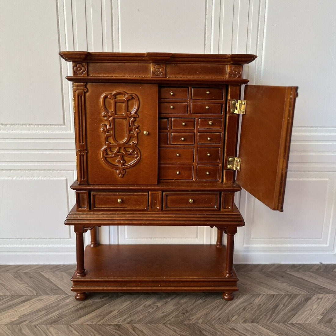 Cabinet Storage Chest of Drawer Ob11 Dollhouse Furniture Blythe Retro 1:12