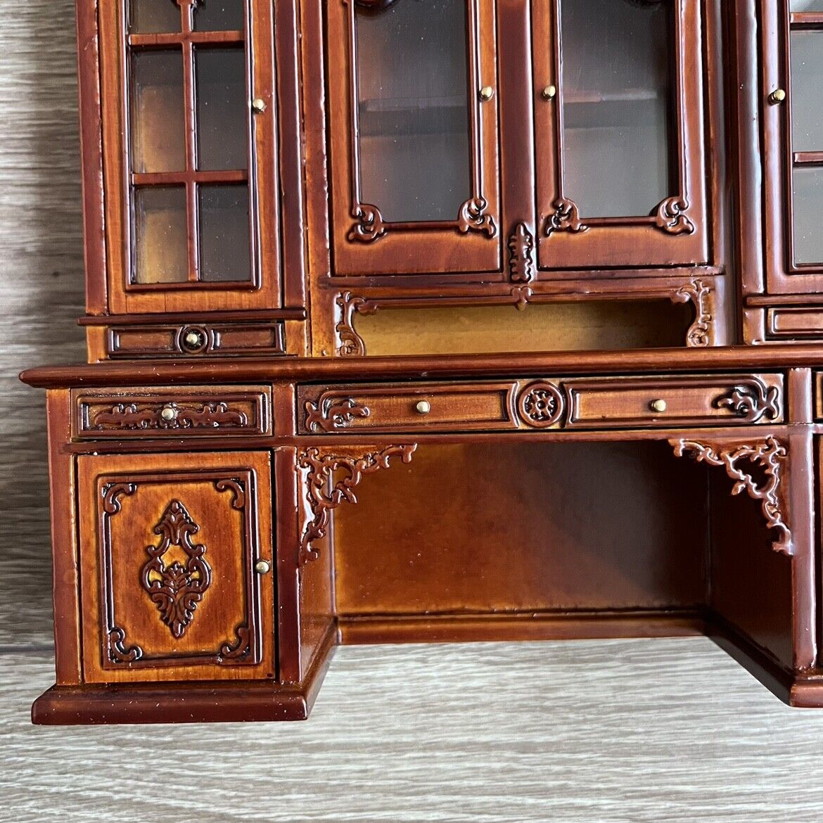 Muebles de casa de muñecas en miniatura, armario de mesa, armario para Blythe OB11 (1:12) 