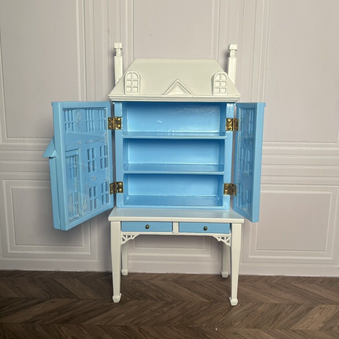 Casa de muñecas en miniatura, muebles para OB11, modelo de exhibición, muebles BJD hechos a mano
