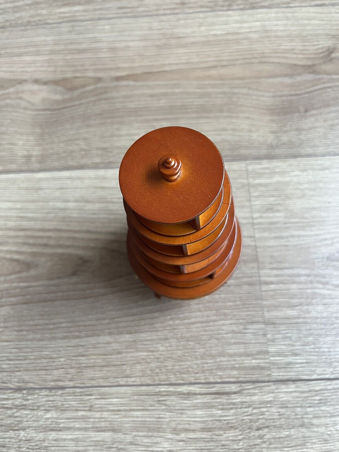 1:12 Dollhouse Furniture Ob11 Swirling Cup Jenga Bookshelf Rotatable Detachable