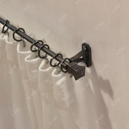 1:12 Scale Miniature Dollhouse Accessories Wooden Curtain Rods Kitchen Hangers Classical Black Miniature Furniture
