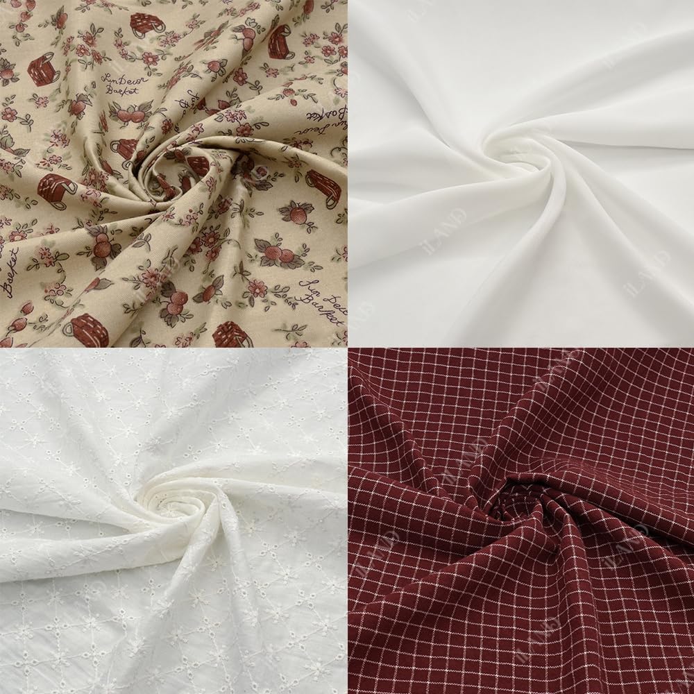1:12 Scale Miniature Fabric Bundles With Laces For DIY Dollhouse Bedding Curtains Cushions Tablecloths Or Doll Making Cute Idyll