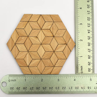 1:12 Scale Bamboo Dollhouse Flooring Miniature Wooden Floor Boards For Dollhouse
