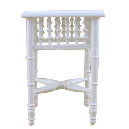 Muebles para casa de muñecas a escala 1:6: Mesa de té cuadrada clásica para muñecas BJD