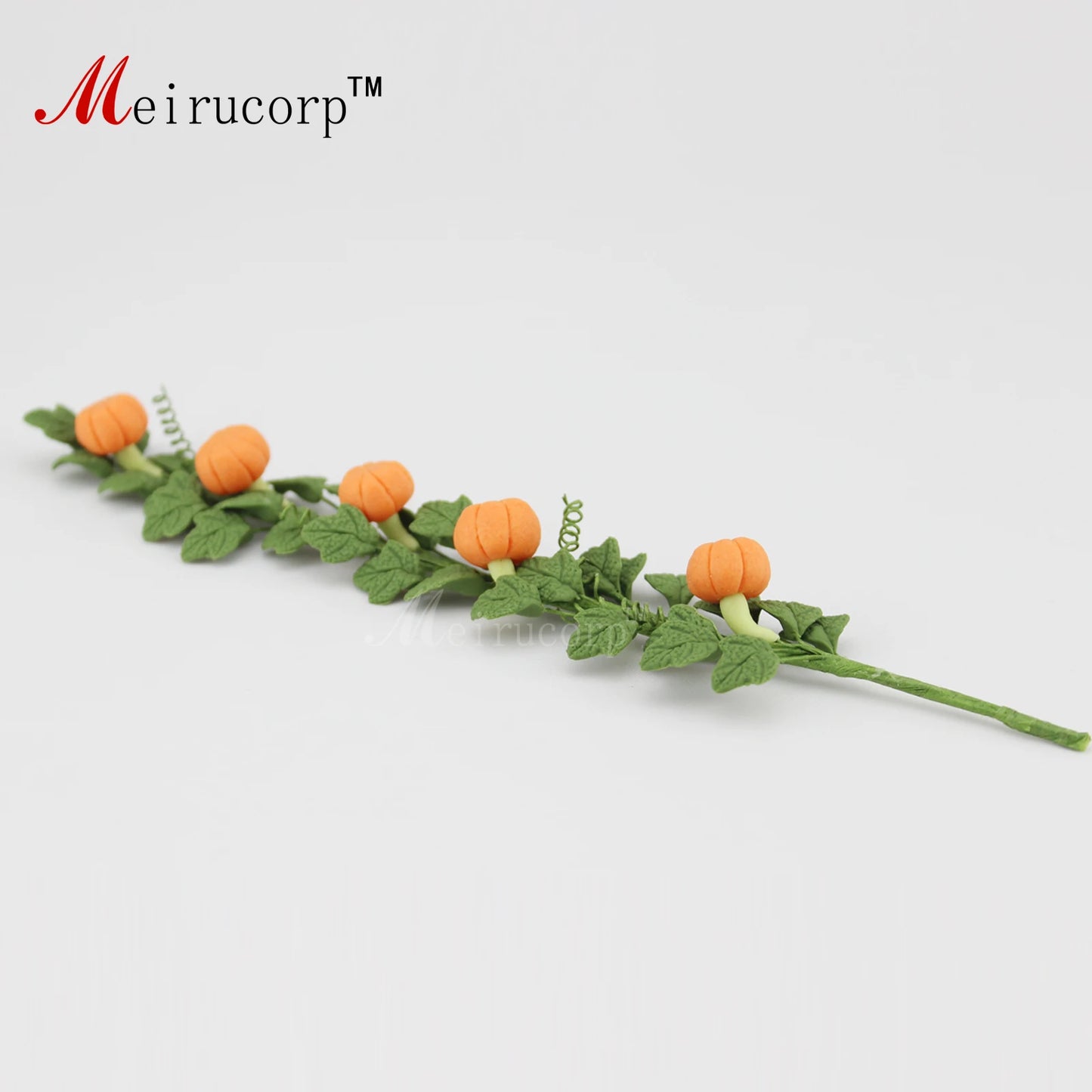 Decoración de calabaza enredadera para casa de muñecas en miniatura a escala 1:12 para muebles de casa de muñecas