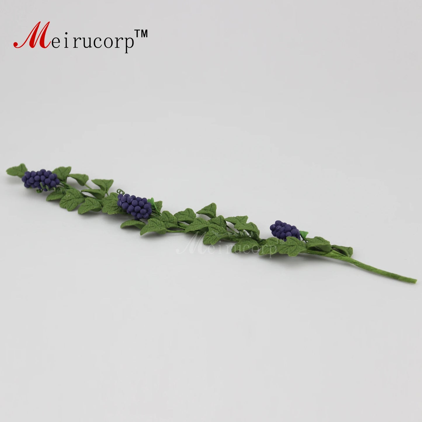 Decoración de vid de uva para casa de muñecas en miniatura a escala 1:12