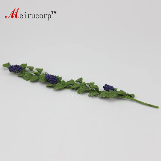 Decoración de vid de uva para casa de muñecas en miniatura a escala 1:12