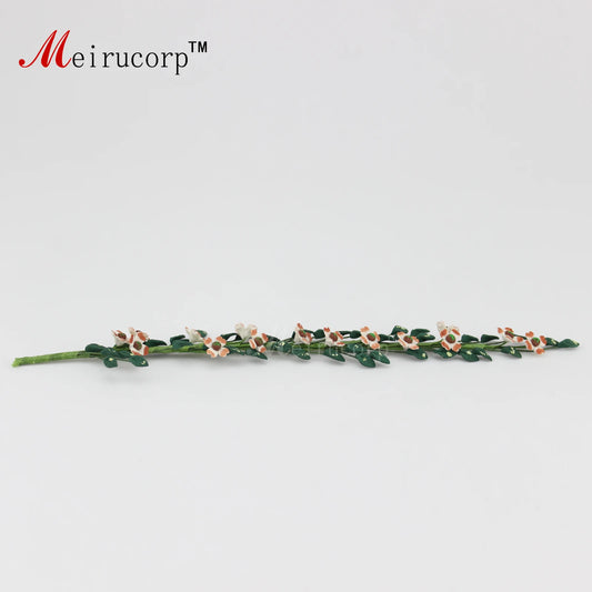 Decoración de enredadera de flores de arcilla para casa de muñecas en miniatura a escala 1:12