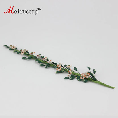 Decoración de enredadera de flores de arcilla para casa de muñecas en miniatura a escala 1:12