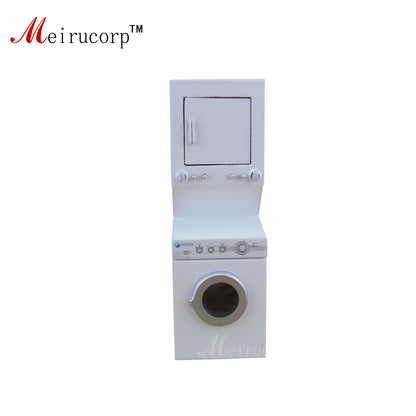Mueble para lavadora en miniatura a escala 1:12, mueble para casa de muñecas, electrodoméstico