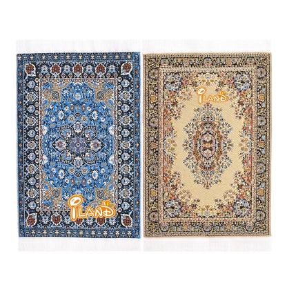 1:12 Scale Miniature Carpet Rug Floor Mat For Dollhouse Mini Furniture Living Room Accessories Decoration