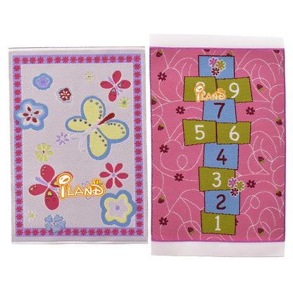 1:12 Scale Miniature Carpet Rug Floor Mat For Dollhouse Mini Furniture Living Room Accessories Decoration