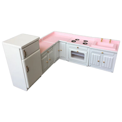 1:12 Scale Miniature Fridge Dollhouse Kitchen Furniture Accessories Mini Toys