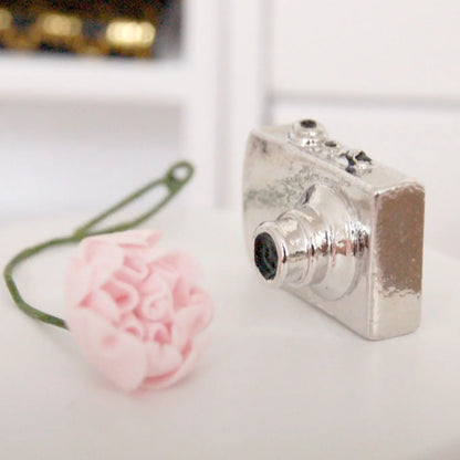1:12 Scale Miniature Digital Camera Dollhouse Accessory Modern Photography Props