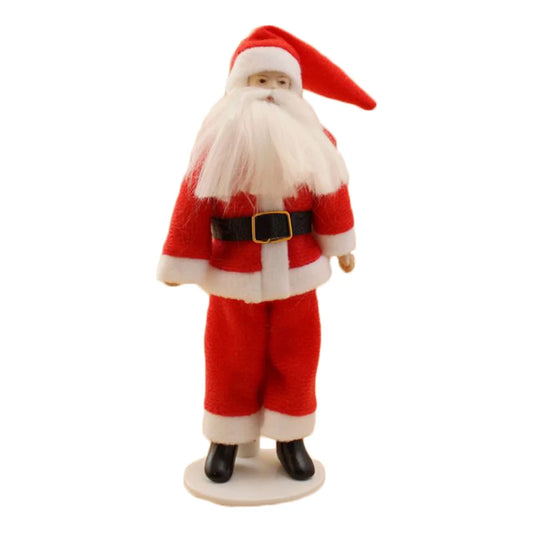 1:6 Scale Miniature Doll Santa Model For Dollhouse Accessories Christmas Gift For Children Girls Boys