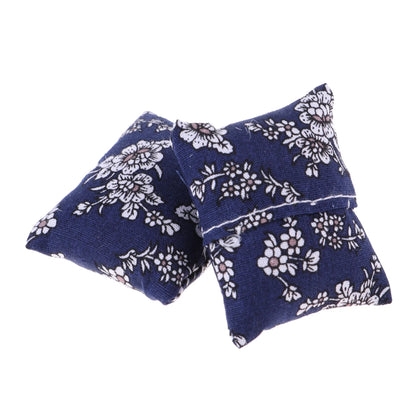 1:12 Scale Miniature Cushion Pillow Set For Sofa Couch Chair Bed Dollhouse Accessories Home Decor