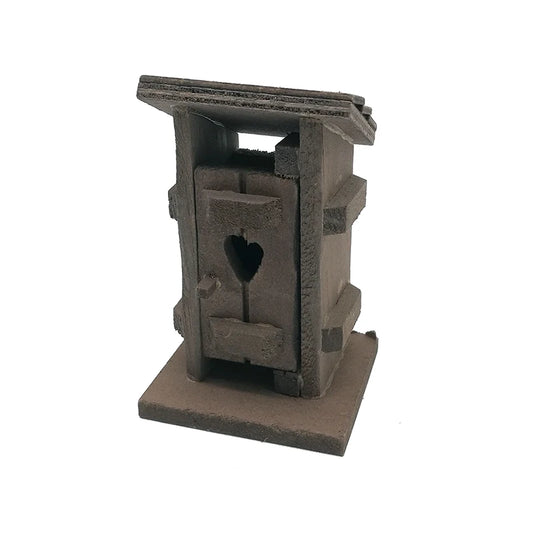 1:12 Scale Miniature Latrine Pit For Dollhouse Garden Outdoor Scene Decoration Accessories