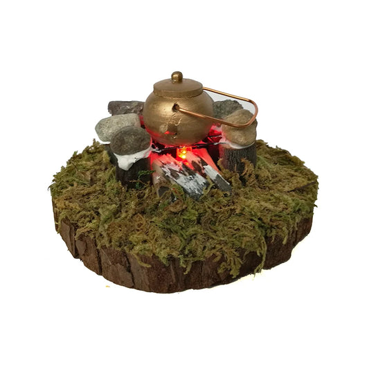 1:12 Scale Miniature Dollhouse Garden Accessories Outdoor Water Heating Mini Model Scene Decoration