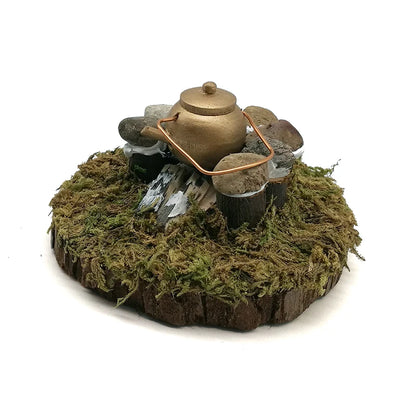 1:12 Scale Miniature Dollhouse Garden Accessories Outdoor Water Heating Mini Model Scene Decoration