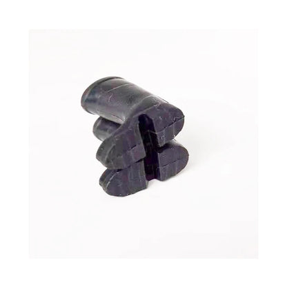 Bottes de pluie miniatures en caoutchouc noir à l'échelle 1:12 pour figurines de maison de poupée