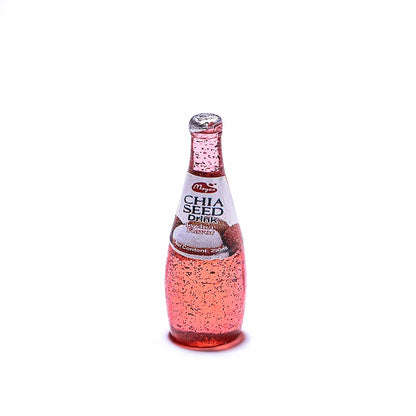 Accessoires miniatures pour maison de poupée, échelle 1:12, 6 pièces, boissons, aliments, fruits dans des bouteilles d'eau, modèle de jouet