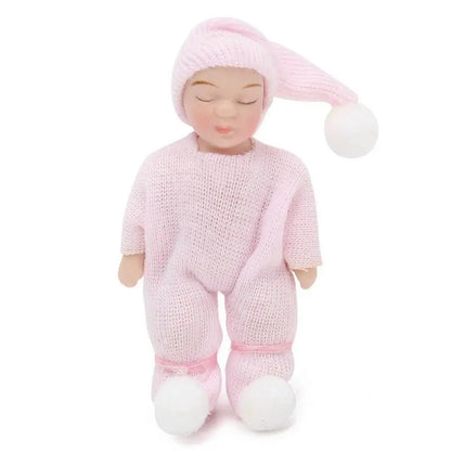Casa de muñecas en miniatura a escala 1:12, modelo de muñeca elfo pequeño, accesorios, juguetes para niñas