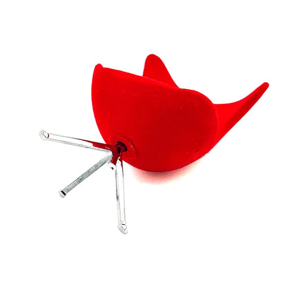 1:12 Scale Miniature Swivel Chair Modern Flocking Leisure Furniture For Dollhouse Living Room Hotel