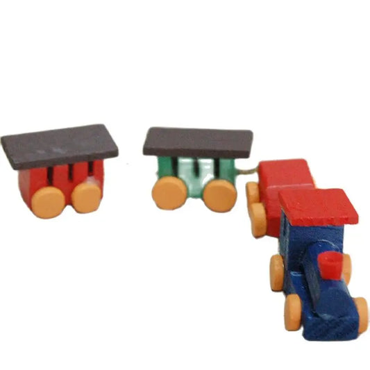 1:12 Scale Miniature Train Toy Model For Dollhouse Decoration