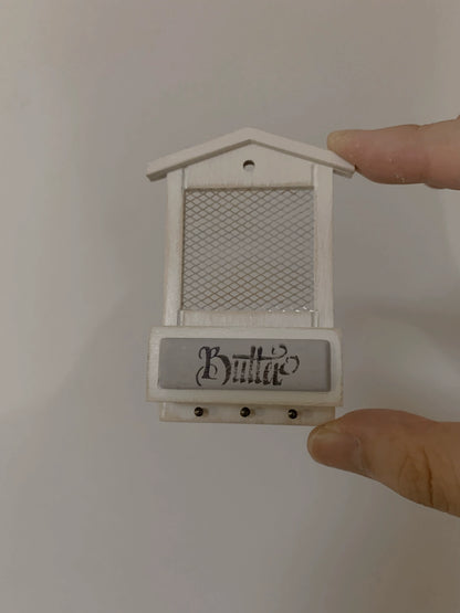 Meubles miniatures pour maison de poupée, échelle 1:6, armoire en bois, étagère d'exposition pour poupées Blythe OB11