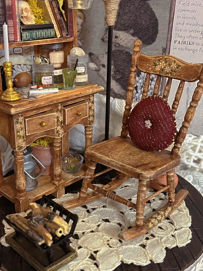 1:12 Scale Miniature Duck Themed Cabinet Dollhouse Furniture