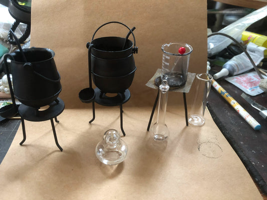 1:6 Scale Harry Potter Science Study Miniature Scene Props For BJD Blythe Dollhouse