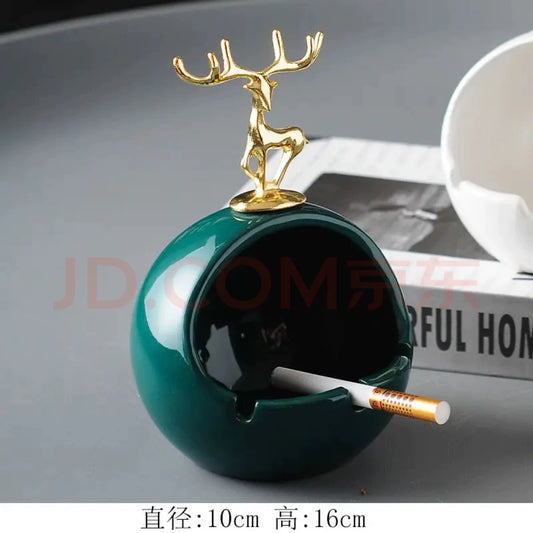 1:12 Scale Miniature Ashtray For Dollhouse Smoking Room Accessory