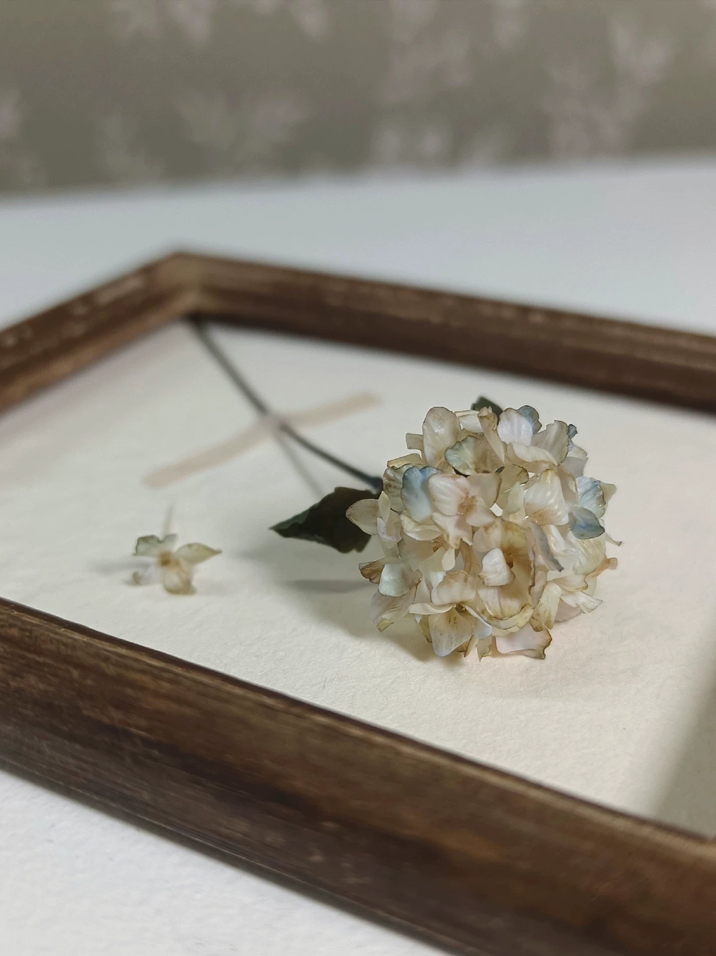 1:6 Scale Miniature Dried Hydrangea Clay Flower BJD Dollhouse Decor Blythe Accessory