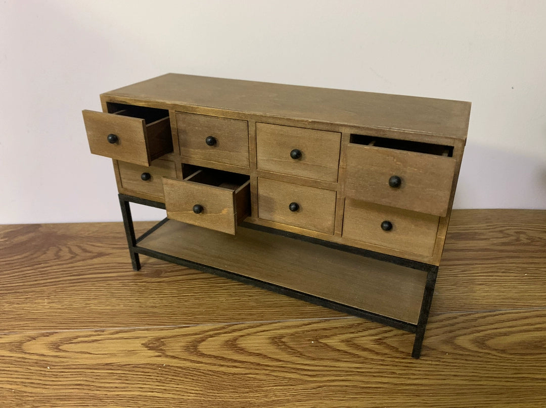 1:6 Scale 1:12 Scale Miniature Dollhouse Wooden Cabinet For Blythe And Ob11 Dolls