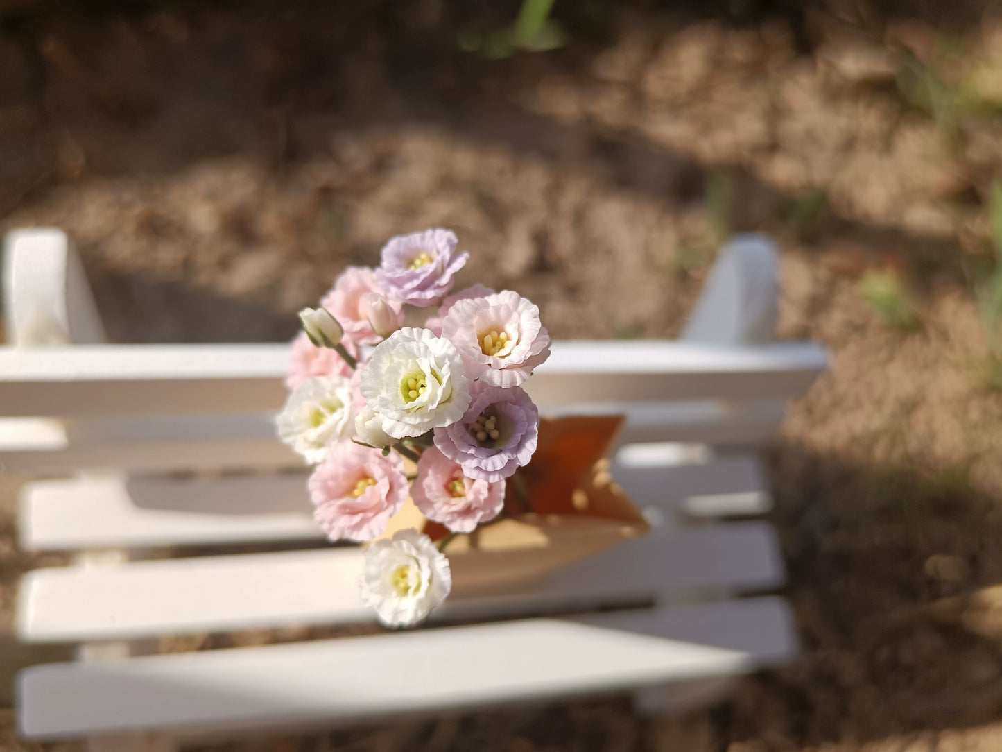 1:6 Scale Miniature Clay Flower Dollhouse Decor BJD Blythe Ob Accessory
