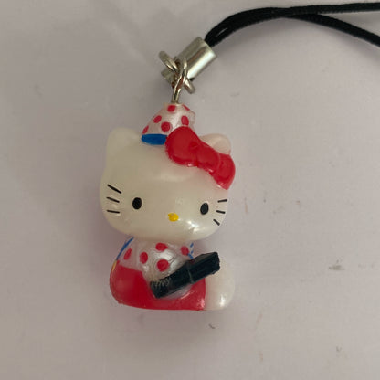 Accesorios para casa de muñecas en miniatura a escala 1:12, juego de comida de Hello Kitty, colgante para teléfono, colección defectuosa