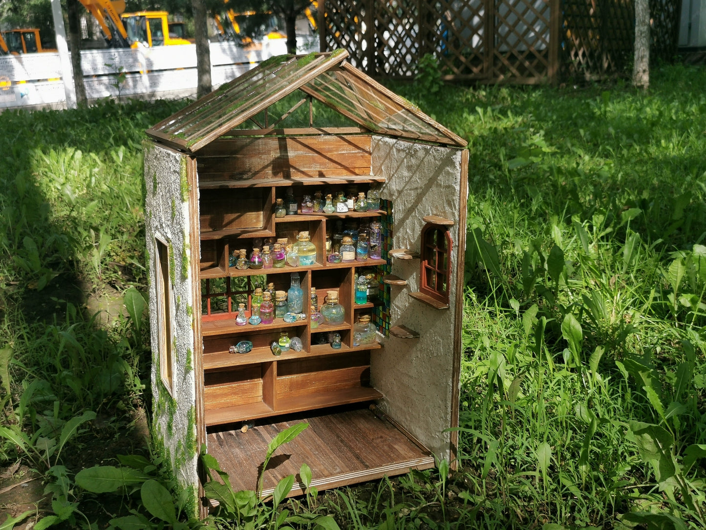1:6 Scale Miniature Witch Shop Dollhouse Furniture Blythe Doll Accessories