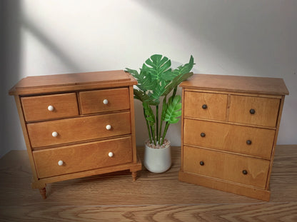 1:6 Scale 1:12 Scale Wooden Cabinet Sideboard Dresser Miniature Dollhouse Furniture Japanese Style