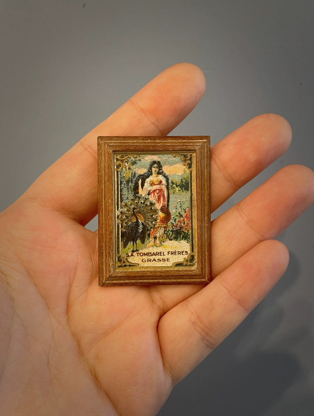 Cadre photo miniature à l'échelle 1:6, accessoires pour maison de poupée Blythe