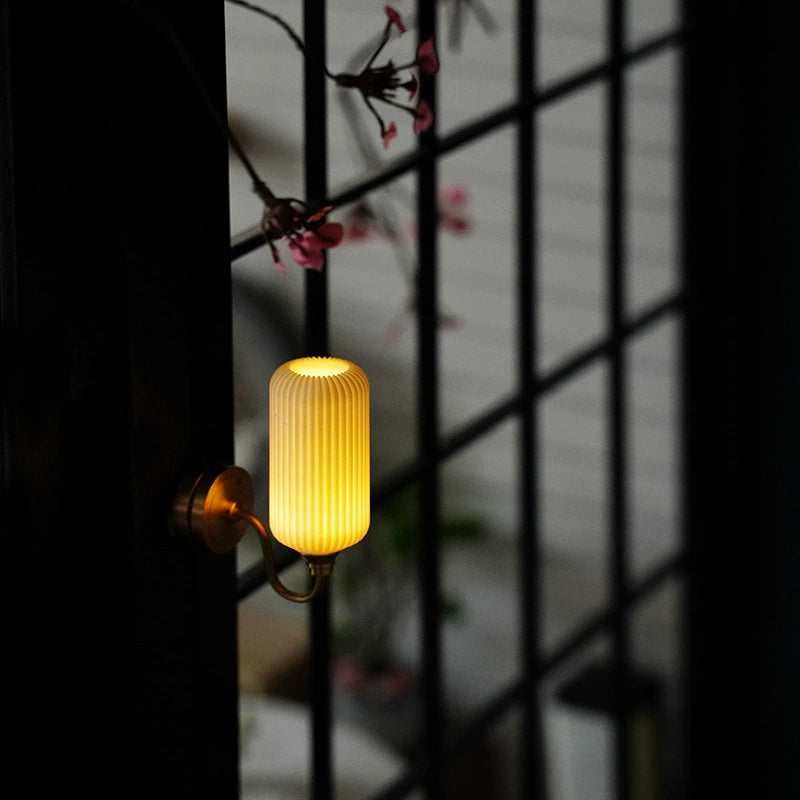 Lampe murale LED miniature pour maison de poupée, échelle 1:6, accessoire de mobilier pour poupée BJD Blythe GSC