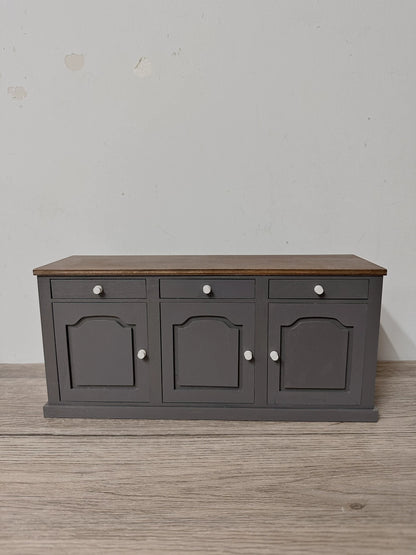 1:6 Scale Wooden Cabinet Sideboard Miniature Dollhouse Furniture For Blythe BJD Dolls