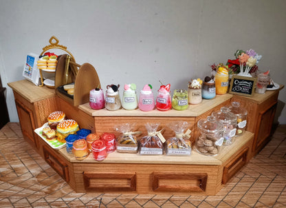 Juego de muebles de juguete para casa de muñecas en miniatura a escala 1:12