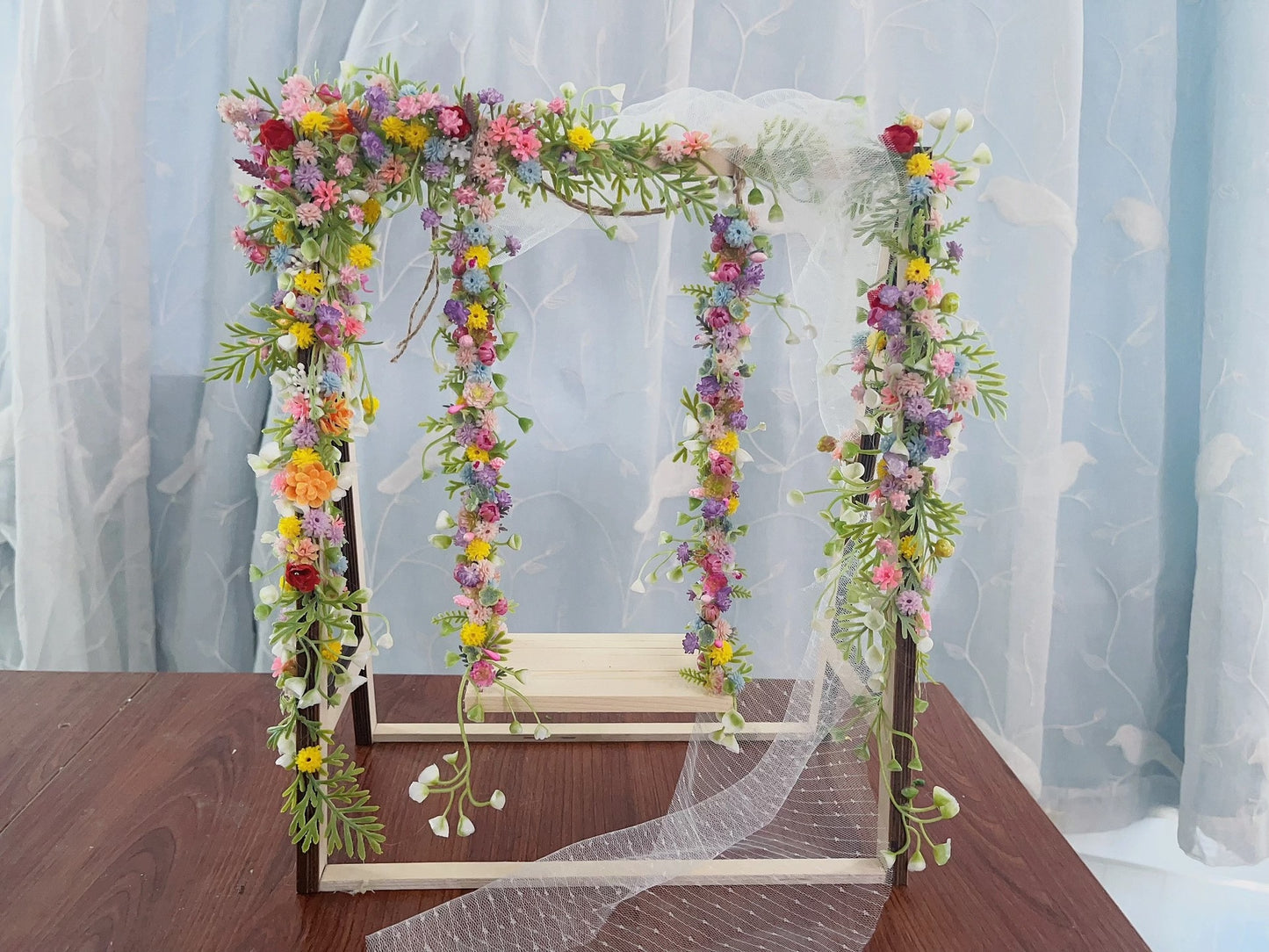 1:6 Scale Swing Miniature Dollhouse Furniture For Play Room