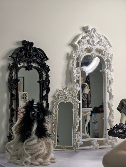 Miroir miniature sur pied pour poupée BJD, échelle 1:6, échelle 1:4, échelle 1:3, pour maison de poupée Blythe