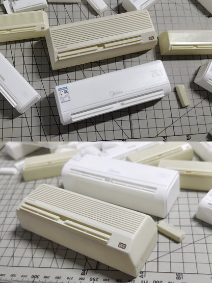 1:6 Scale Miniature Air Conditioner Model Customizable For Dollhouse